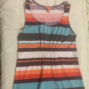 Tommy Bahaman Relax Striped Sundress/Beach Cover up